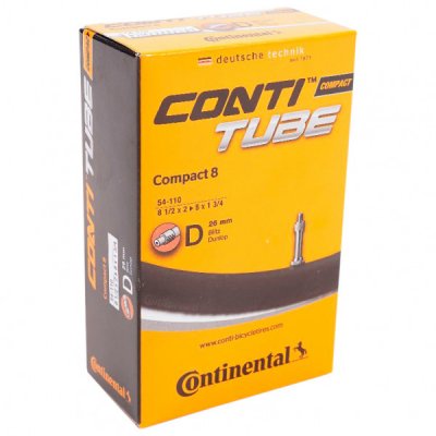 CONTINENTAL Le tube interne 8 x 1/2 x 2/8 x 1 3/4 (54-110) 26 mm