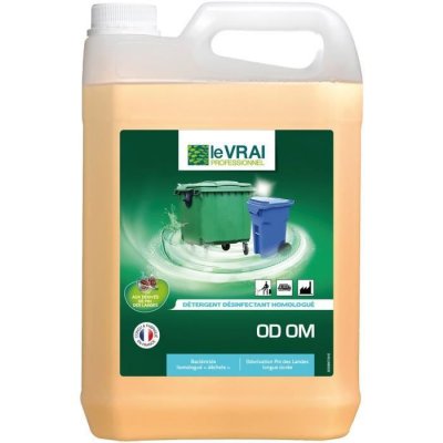 LE VRAI PROFESSIONNEL Le Vrai - D&eacute;tergent d&eacute;sinfectant surodorant od om pin des Landes - Bidon de 5 litres