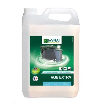 ACTION PIN LE VRAI Nettoyant desinfectant et odorant VO8 Extra 5 L