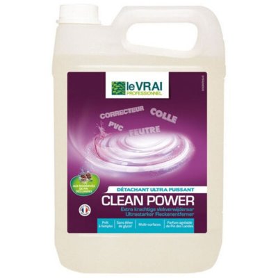 ACTION PIN Le VRAI PROFESSIONNEL - CLEAN POWER - bidon de 5 L