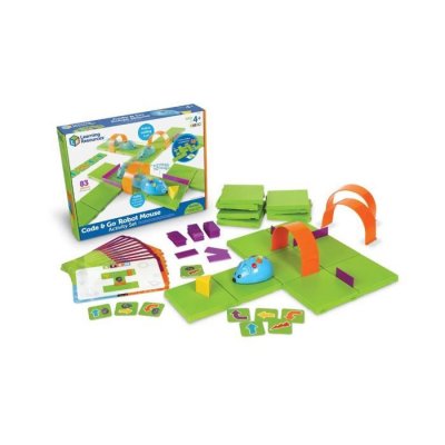 GENERIQUE Learning resources - ler2831 - code & go - kit d'activit&eacute;s souris robot