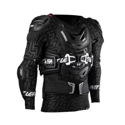 LEATT  Body Protector 5.5 Veste Protectrice (Black,XXL)