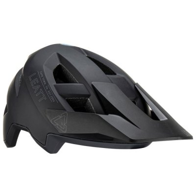 LEATT  MTB All Mountain 2.0 Helmet - Stealth} - S}, Stealth}