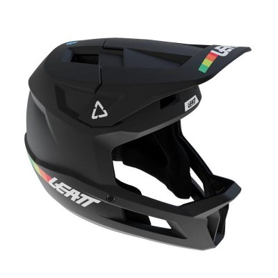 LEATT  MTB Gravity 1.0 V23 Casque Unisexe, Noir, S
