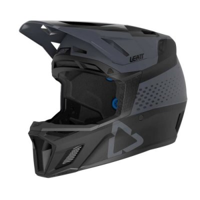 LEATT  MTB Gravity 8.0 Helmet 2022 - BLK} - XL}, BLK}