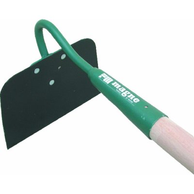 LEBORGNE  374221 Balai &agrave; gazon fil rond 20 dents avec manche en Bois