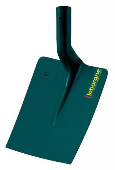 LEBORGNE  - Pelle carr&eacute;e t&ocirc;le 25cm sans manche