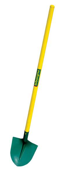 LEBORGNE  - Pelle Ronde TOLE - 27CM Manche COMPOSITUBE - 5275