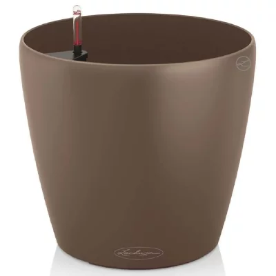 LECHUZA  Jardini&egrave;re Classico Color 28 ALL-IN-ONE Muscade 13203