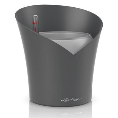 LECHUZA  jardini&egrave;re orchidea all-in-one ardoise mate 425624