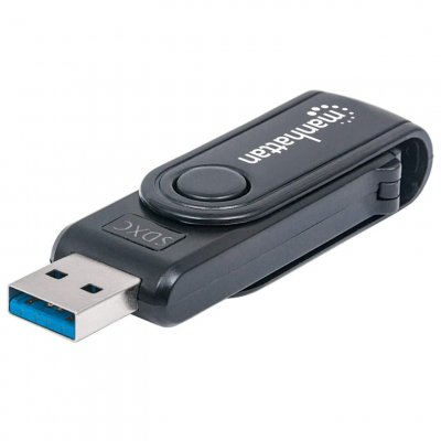 MANHATTAN Lecteur de carte Mini  USB 3.0 24-in-1