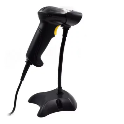 UNISEX Lecteur de code barres avec support ewent ew3400 led usb noir