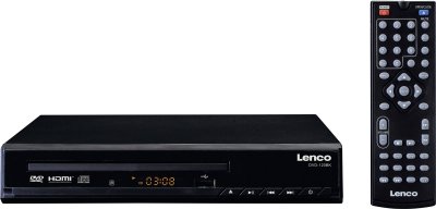 LENCO Lecteur DVD avec HDMI et t&eacute;l&eacute;commande  DVD-120BK Noir