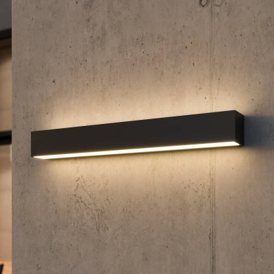 LUCANDE Led Applique Exterieur 'Lengo' en aluminium - gris graphite