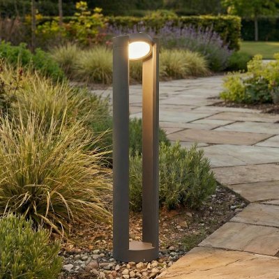LUCANDE Led Eclairage Exterieur 'Dylen' en aluminium - gris graphite