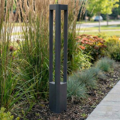 LUCANDE Led Eclairage Exterieur 'Nanna' en aluminium - anthracite