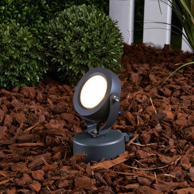 LUCANDE LED Luminaire ext&eacute;rieur 'Gavin' en aluminium - graphite