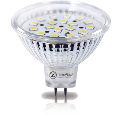 GSC Led MR16 - 12V - MR16 - 4.6W blanc chaud - Transparente