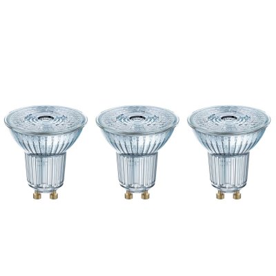 OSRAM Led spot promo PAR16 LED 36 verre 4,3W=50 GU10 froid x3