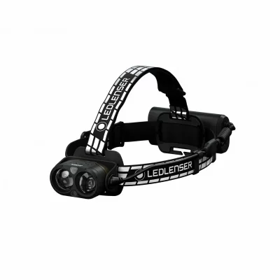 LEDLENSER Ledlux -  H19R Lampe de poche bandeau noire led - Grey