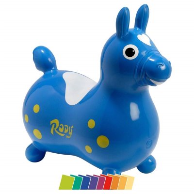 GYMNIC Ledraplastic Spa 4019960 Cheval Gonflable Rody Rouge