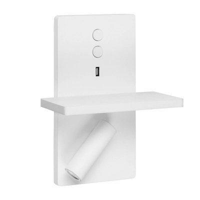 LEDS C4 Leds-c4 elamp - liseuse led usb blanc 175lm 2700k