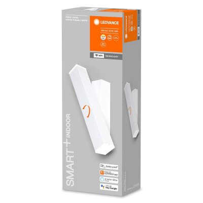 LEDVANCE  - Smart+ Orbis Cross Applique murale &agrave; LED, blanche