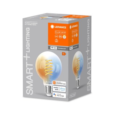 LEDVANCE SMART+  WiFi E27 8W LED G80 clair 827-865