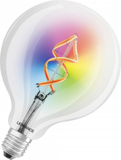 LEDVANCE  SMART+ WiFi filament globe RGBW E27 4,5W
