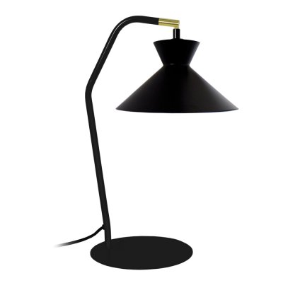 TOSEL LEEDS - Lampe de bureau articul&eacute; m&eacute;tal noir