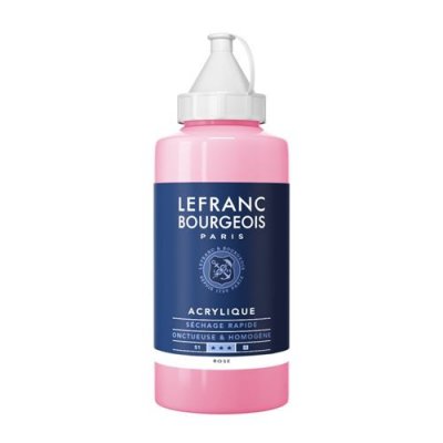  Lefranc Bourgeois Acrylique Fine Bouteille 750ml Rose
