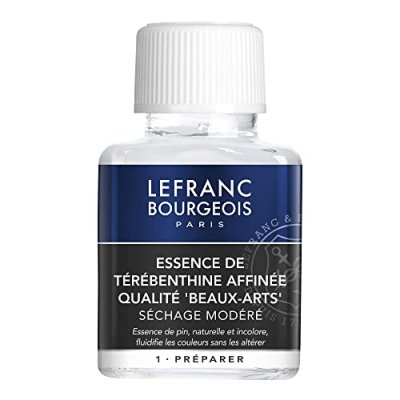 LEFRANC BOURGEOIS  Additif - Essence T&eacute;r&eacute;benthine Flacon 75ml