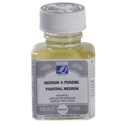 LEFRANC BOURGEOIS  Additif - M&eacute;dium &agrave; Peindre Brillant Flacon 75ml