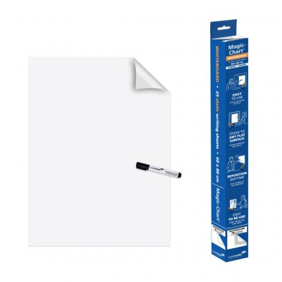 LEGAMASTER  Feuilles Magic-Chart 60 x 80 cm - rouleau 25 feuilles