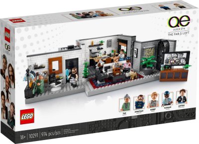 LEGO 10291 Queer Eye Le loft des Fab 5 