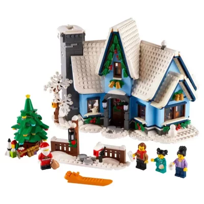Lego 10293 - ICONS La visite du P&egrave;re No&euml;l 