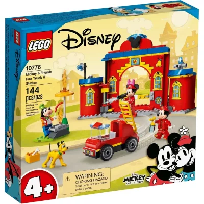 LEGO 10776 Caserne et Camion de pompiers de Mickey 