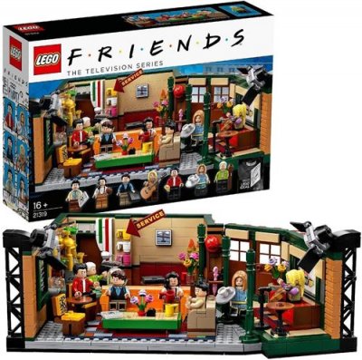 LEGO 21319 Ideas Central Perk, Caf&eacute;t&eacute;ria de la s&eacute;rie Friends avec mini figurines
