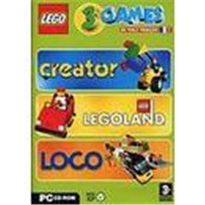 Lego 3 Games Creator Legoland Loco 