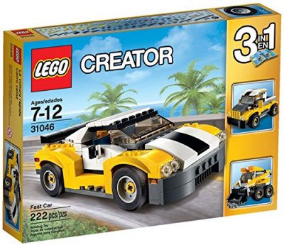 Lego 31046 creator : la voiture rapide