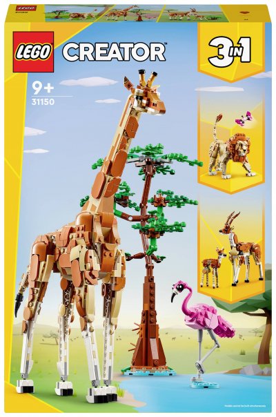 Lego&reg; 31150 - Les Animaux Sauvages Du Safari - Lego&reg; Creator