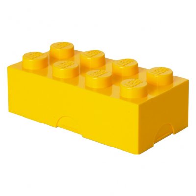 ROOM COPENHAGEN L&eacute;go 40231732 Bo&icirc;te &agrave; D&eacute;jeuner 8 Plots Plastique Jaune