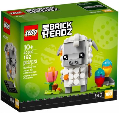 Lego 40380 - Brick Headz Le mouton de P&acirc;ques