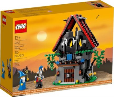 Lego 40601 Set de Construction 365 pi&egrave;ces Atelier Magique de Majisto avec Baguette 