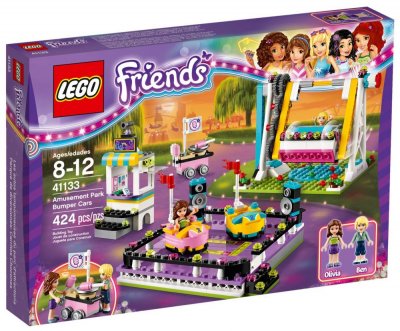 Lego 41133 friends - les autos-tamponneuses du parc d'attractions