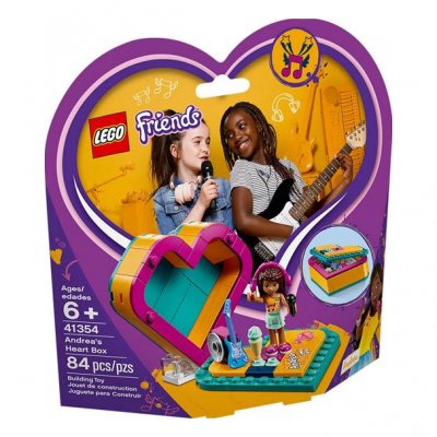 Lego 41354 friends - la bo&icirc;te cour d'andr&eacute;a