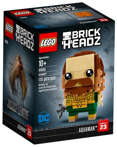 Lego 41600 brickheadz dc - aquaman