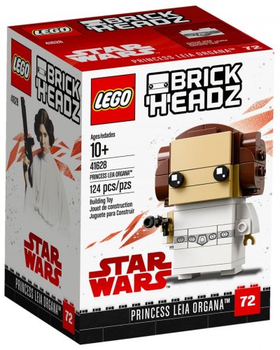 Lego 41628 brickheadz star wars - princesse leia organa