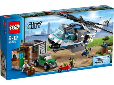 Lego 60046 City : L'intervention de l'h&eacute;licopt&egrave;re