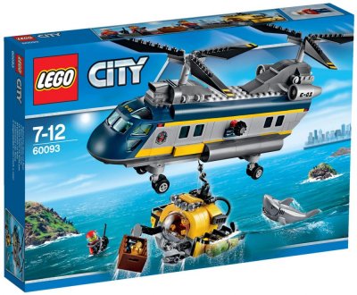 Lego 60093 City : L'h&eacute;licopt&egrave;re de haute-mer